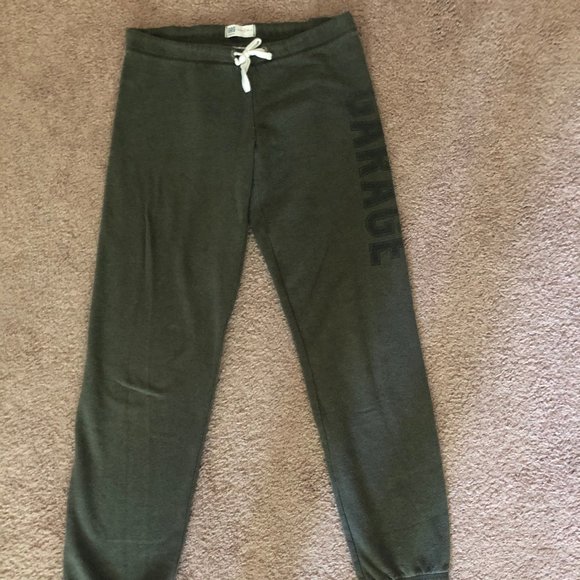 Garage Green Sweatpants - Picture 1 of 3
